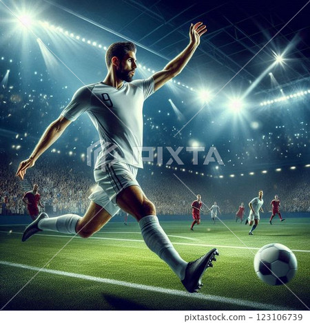 足球員（AI 生成） 123106739