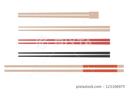 Chopsticks vector illustration Chopsticks vector illustration 123106975