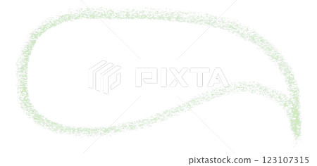 Separate green speech bubble on transparent background Separate green speech bubble on transparent background 123107315