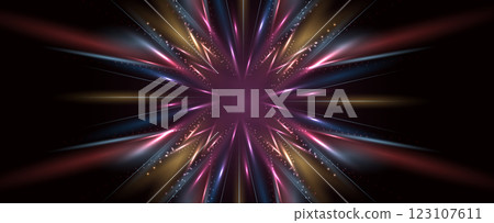 Glow effect of brigft neon flickering flash technology background Glow effect of brigft neon flickering flash technology background 123107611