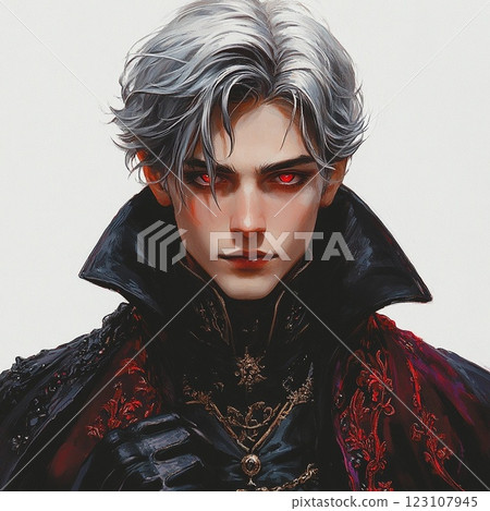 Social media icons. Vampire 123107945