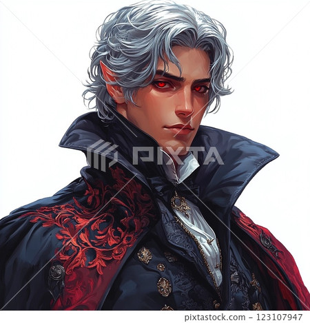 Social media icons. Vampire Social media icons. Vampire 123107947