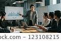 business people discussing in meeting at office 123108215
