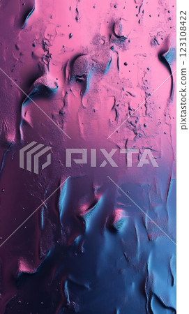 Abstract Pink and Blue Swirling Texture Background 123108422