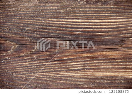 Wooden background texture. Brown texture of old wood. 123108875