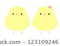 Chick couple 123109246