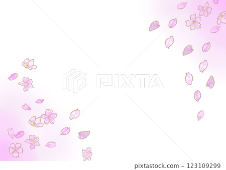 Background of falling cherry blossom petals Background of falling cherry blossom petals 123109299