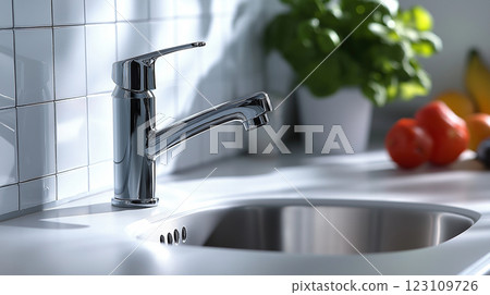 Kitchen tap Kitchen tap 123109726