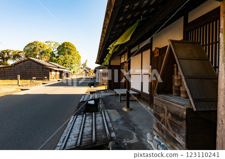The Oigawa Kawagoe ruins of Shimada-shuku on the Tokaido road in Shimada city, Shizuoka prefecture 123110241