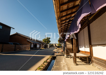 位於靜岡縣島田市東海道的大井川越島田宿遺址 位於靜岡縣島田市東海道的大井川越島田宿遺址 123110242