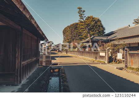 位於靜岡縣島田市東海道的大井川越島田宿遺址 位於靜岡縣島田市東海道的大井川越島田宿遺址 123110244