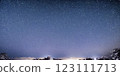 Night sky in winter 123111713