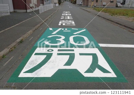 道路標記 30 區以上 道路標記 30 區以上 123111941