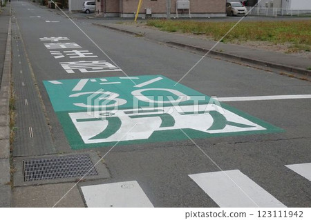 Road markings Zone 30 Plus 123111942