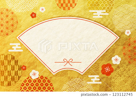 New Year's Card Background Campaign SALE Japanese paper background New Year's Card Background Campaign SALE Japanese paper background 123112745