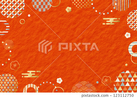 時尚的日本圖案,日本紙背景,紅色,慶祝 時尚的日本圖案,日本紙背景,紅色,慶祝 123112750