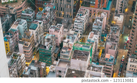 Jan 11 2025 Dense Urban Cityscape Showcasing Buildings Tai Hang Jan 11 2025 Dense Urban Cityscape Showcasing Buildings Tai Hang 123113081