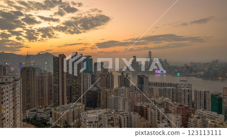Jan 5 2025 View of Urban Residential Skyscrapers in a Densely, North Point 123113111