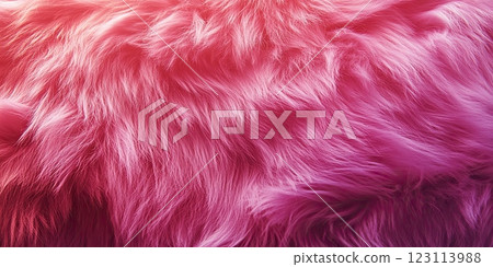 closeup of a fluffy texture of faux fur as background. soft abstract textile fabric 123113988