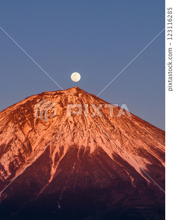 靜岡縣的珍珠富士（紅富士） 123116285