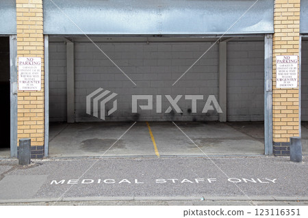 Medical parking Medical parking 123116351