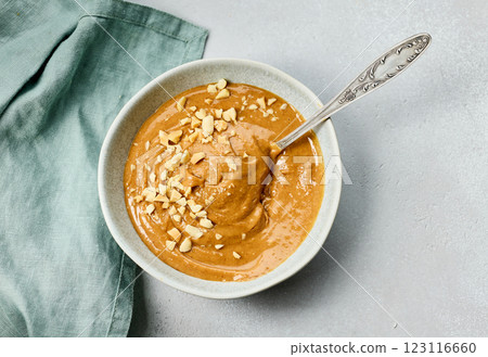 bowl of thai peanut sauce bowl of thai peanut sauce 123116660