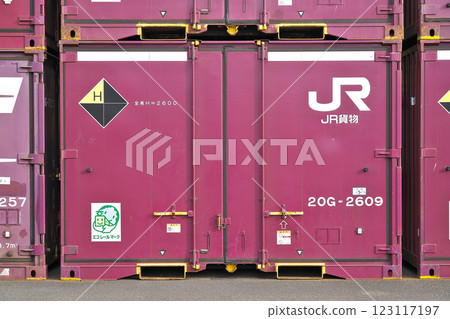 [JR Freight Container] 123117197