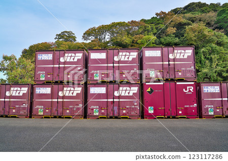 [JR Freight Container] 123117286