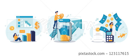 business, businessman, vector 123117615