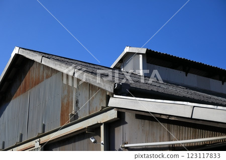 工廠屋頂 123117833