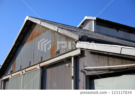 工廠屋頂 123117834