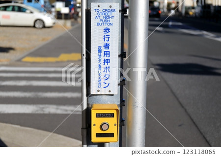 Pedestrian push button Pedestrian push button 123118065