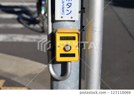 Pedestrian push button 123118066