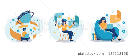 vector, virtual, reality 123118168