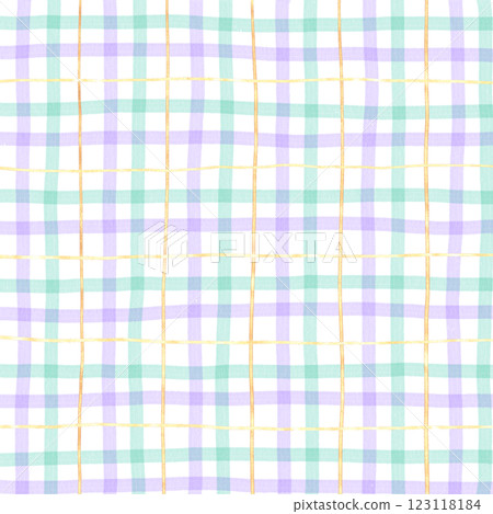 Gold Purple Green Plaid Hand Drawn Background Pattern Overlay Gold Purple Green Plaid Hand Drawn Background Pattern Overlay 123118184