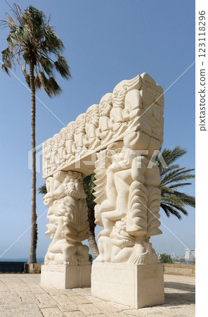 Statue of Faith in Tel Aviv Statue of Faith in Tel Aviv 123118296