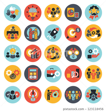 icon, vector, business 123118456