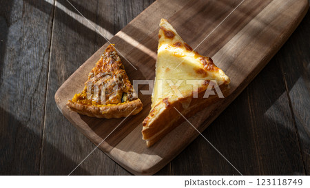 Delicious bread on the terrace Delicious bread on the terrace 123118749