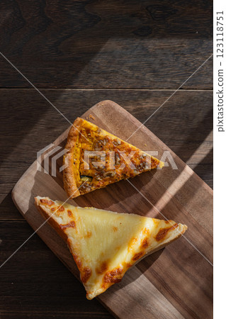 Delicious bread on the terrace 123118751