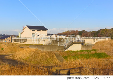 茨城縣常總市水街道淨化中心週邊 2025年2月 123119066