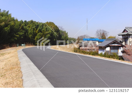 茨城縣常總市鬼怒川自行車道 2025 年 2 月 123119257