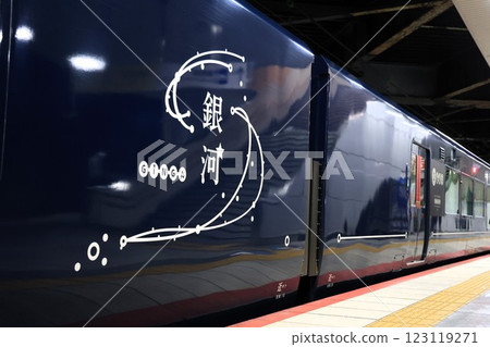 [JR西日本] 117系列特快列車「WEST EXPRESS銀河」（JR京都線：新大阪站） 123119271