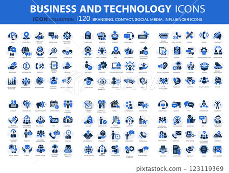 Customer service, branding, influencer, contact icon set. Contact us, follower, marketing, leadership, influence, content, community and customer icons. Support and satisfaction icon set. Vector set Customer service, branding, influencer, contact icon set. Contact us, follower, marketing, leadership, influence, content, community and customer icons. Support and satisfaction icon set. Vector set 123119369