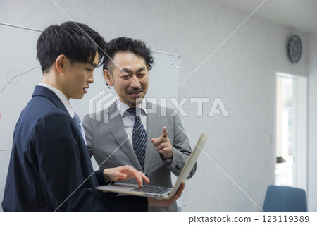 演示文稿的商人 演示文稿的商人 123119389