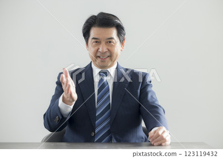 Businessmen having a meeting Businessmen having a meeting 123119432