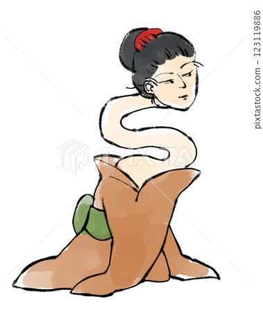 陶工的脖子上的插圖 123119886