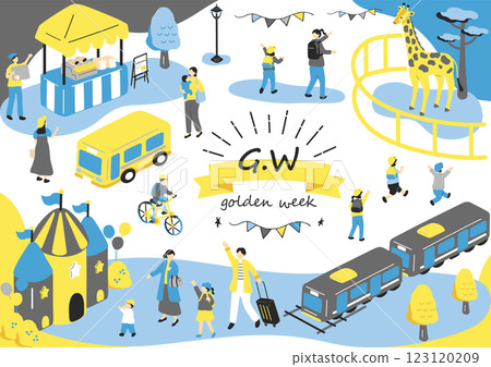 People enjoying Golden Week 123120209