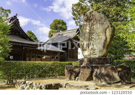 山口月山神社，日本箏樂組曲誕生地紀念碑，山口縣山口市 123120550