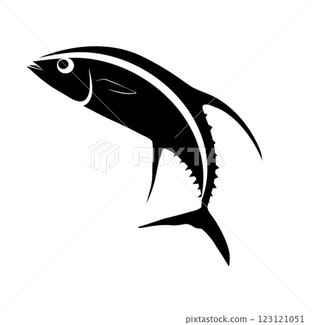 tuna fish icon vector 123121051