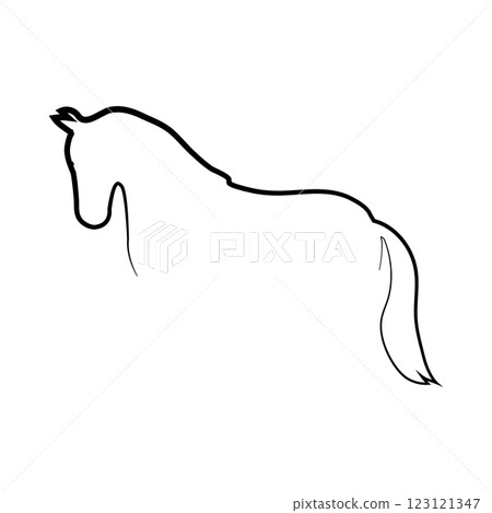 horse icon vector horse icon vector 123121347